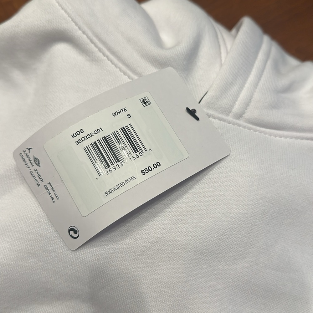 NWT Jordan Kids Brookyln Fleece Hoodie - size S - Picture 9 of 10